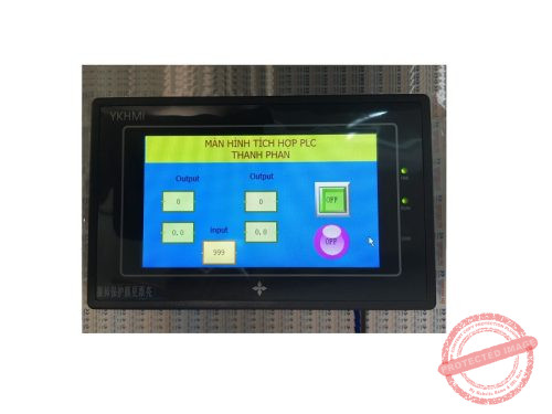 Màn hình YKHMI 4.3"tích hợp PLC FX1S 43-1S-20R6T0000000