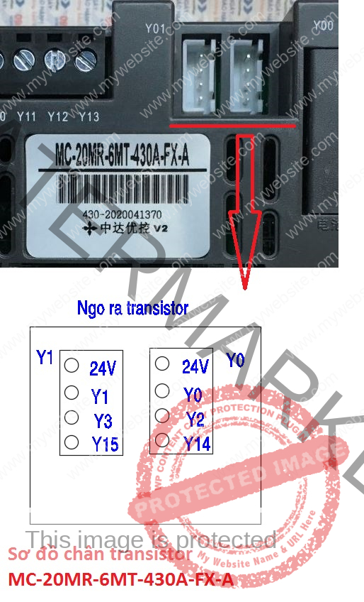 Sơ đồ chân transistorMC-20MR-6MT-430A-FX-A