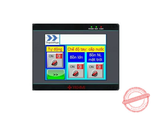 Bộ điều khiển máy nước nóng năng lượng mặt trời dùng bồn phụ