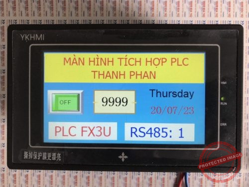 màn hình YKHMI tích hợp PLC JT3U(FX3U) MC-20MR-6MT-430A-JK3U-A