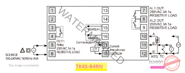 sơ đồ dây TK4S-B4RN