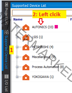 Supported device list