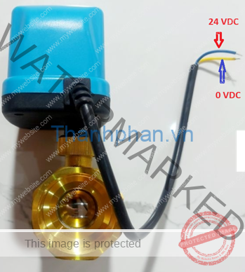 Van Bi Đồng Thau Điều Khiển 02 Dây DC 12- 24V