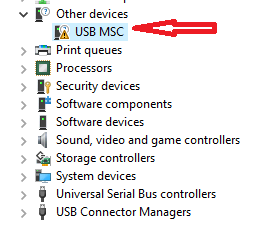 USB MSC