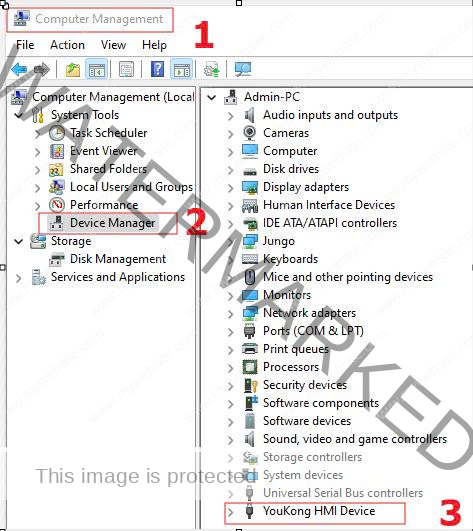 Kết nối HMI YKHMI
