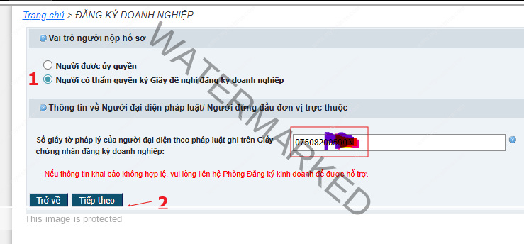Người nộp hồ sơ