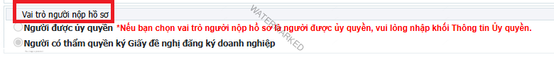 Người nộp hồ sơ