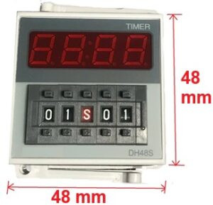 Bộ đinh thời timer DH48S: mặt trước